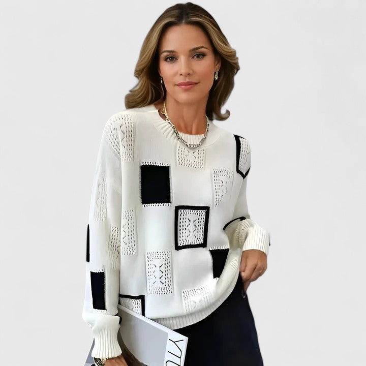 Liana | Openwork Knit Sweater