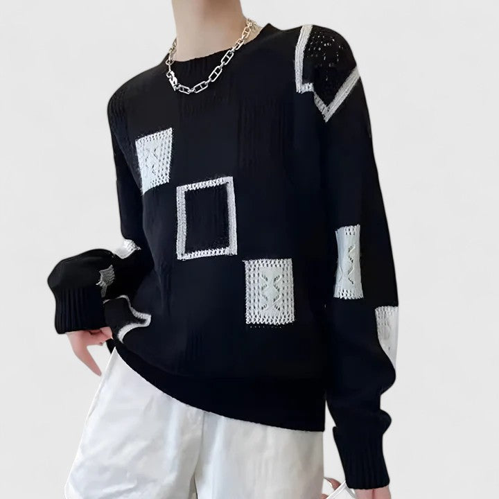 Liana | Openwork Knit Sweater