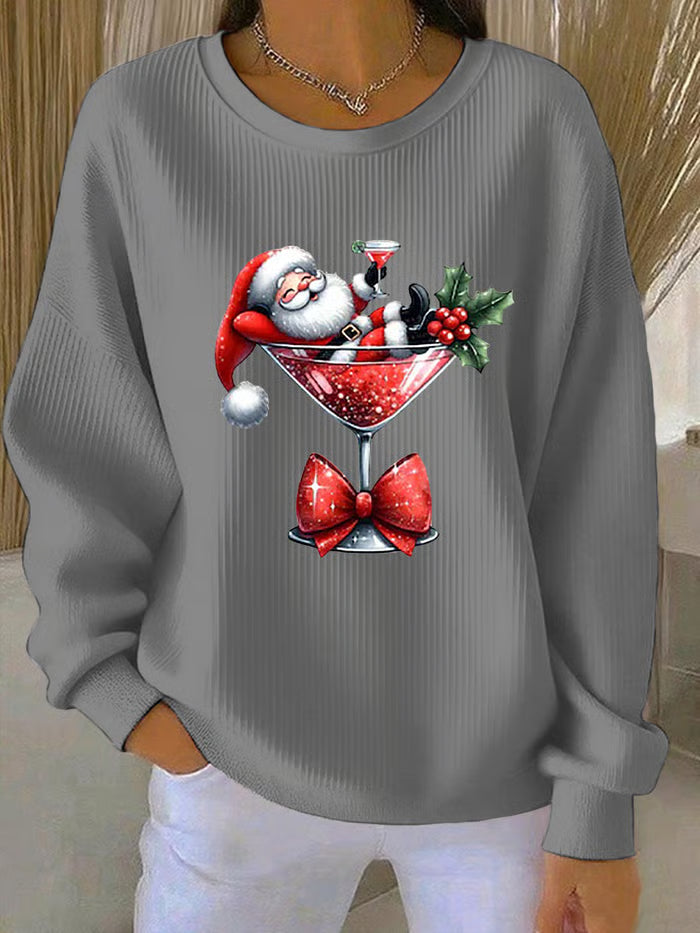 Talia | Playful Santa Holiday Sweater