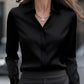 Amiliana | Luxe blouse met verborgen knoopsluiting