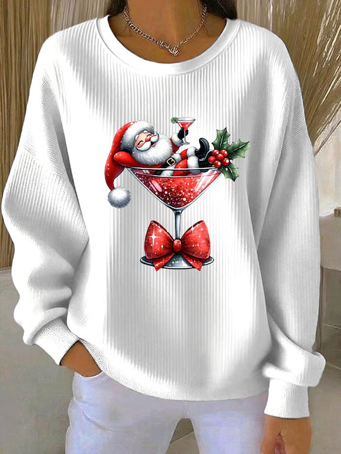 Talia | Playful Santa Holiday Sweater