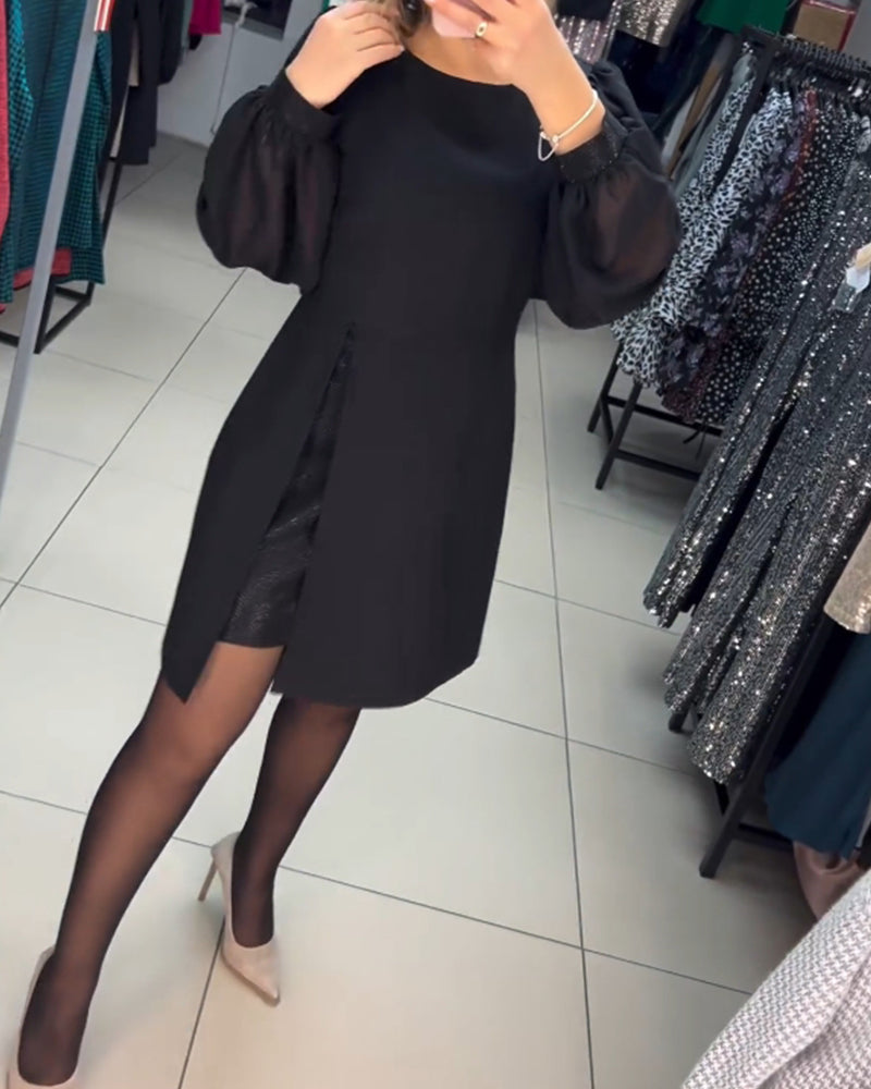 Soleil | Chic Solid Colour Dress