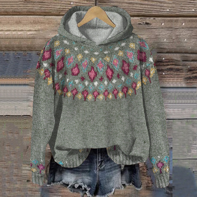 Marisa | Soft Jacquard Hoodie