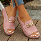 Romy – Goudschakel Instapsandalen voor Dames