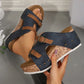 Serhat - Fashionable Orthopedic Sandals with Platform and Wedge