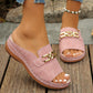 Romy – Goudschakel Instapsandalen voor Dames