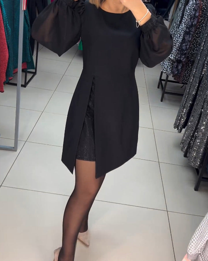 Soleil | Chic Solid Colour Dress