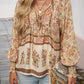 Selly - Top met Bloemenprint