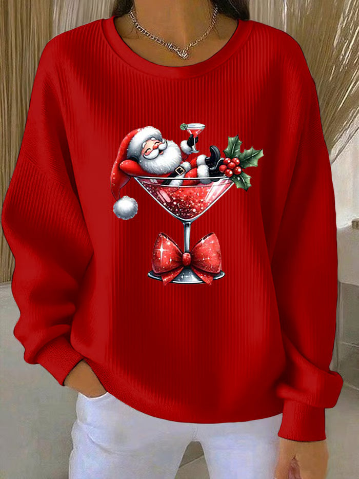 Talia | Playful Santa Holiday Sweater