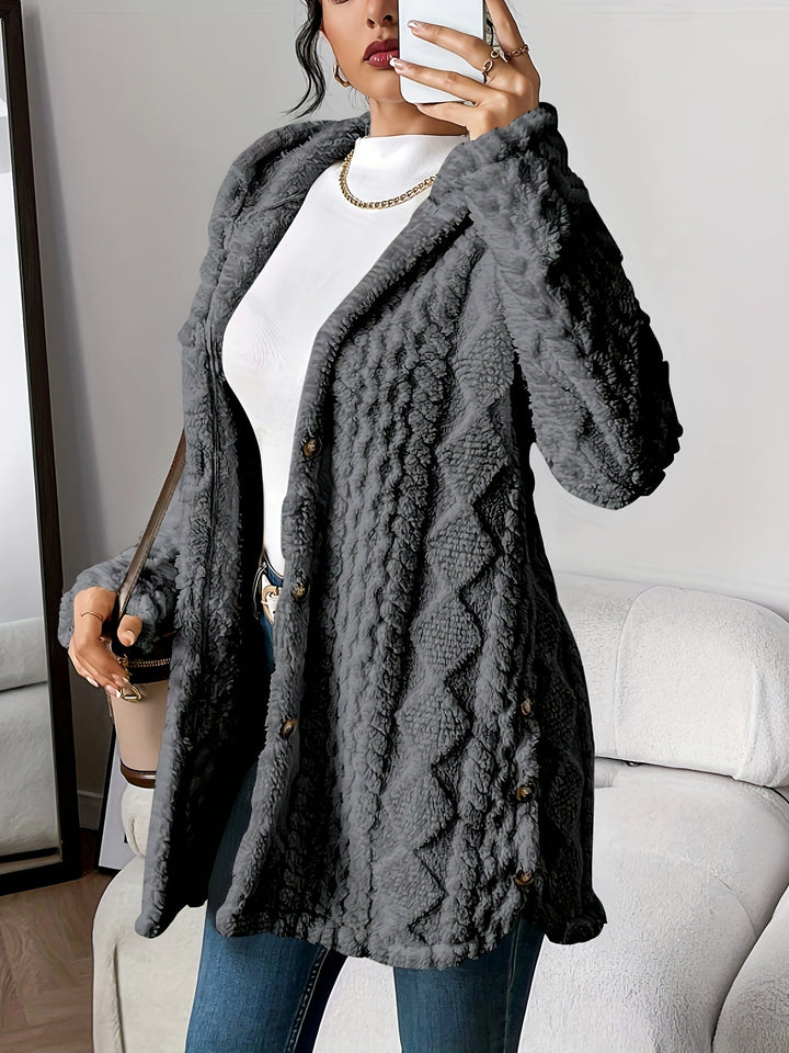 Marina | Hooded Knit Cardigan