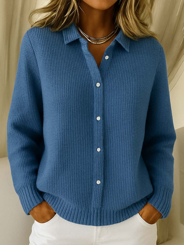 Lucy | Classic Knit Button Cardigan