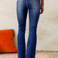 Aya™ | Hochtaillierte Flared-Jeans