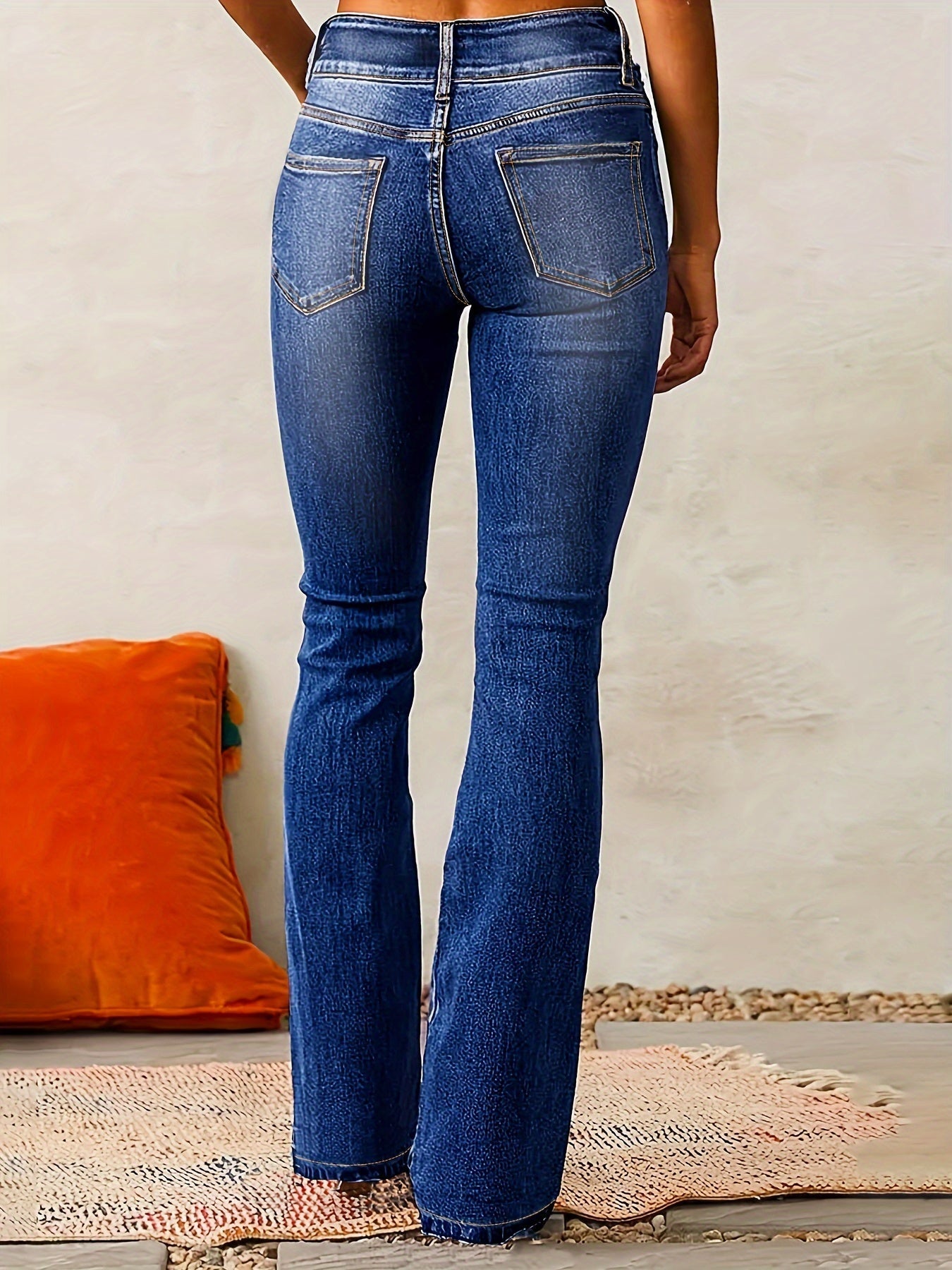 Aya™ | Hochtaillierte Flared-Jeans