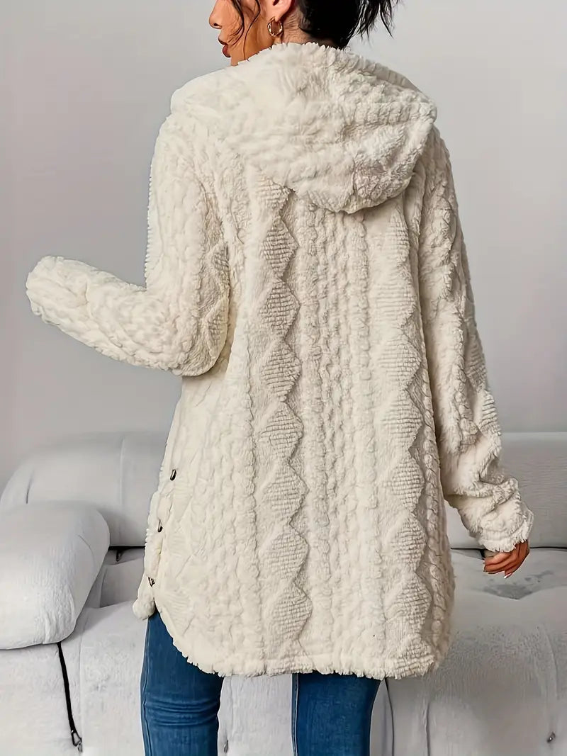 Marina | Hooded Knit Cardigan