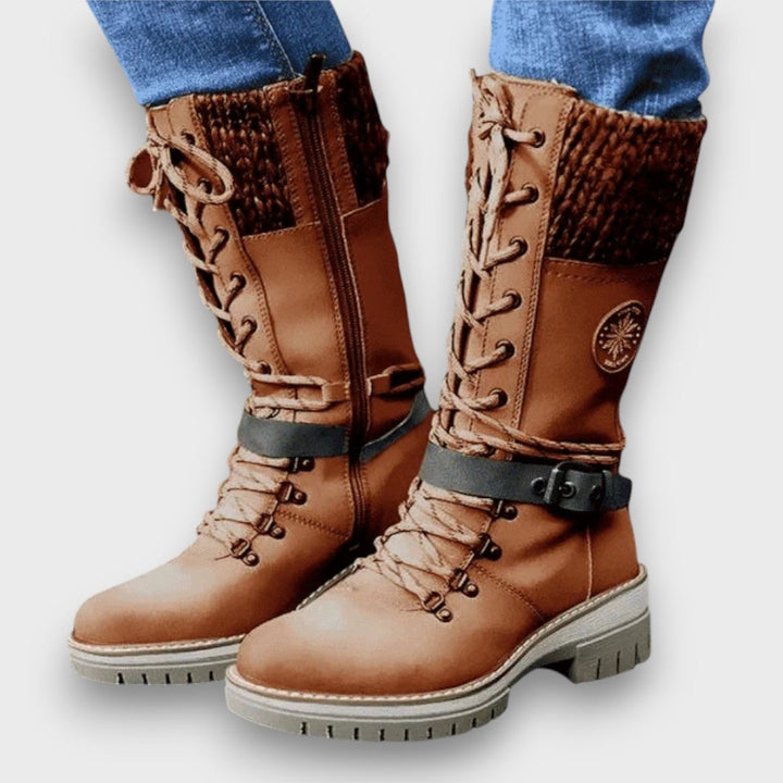 Lorraine | Lace-Up Winter Boots