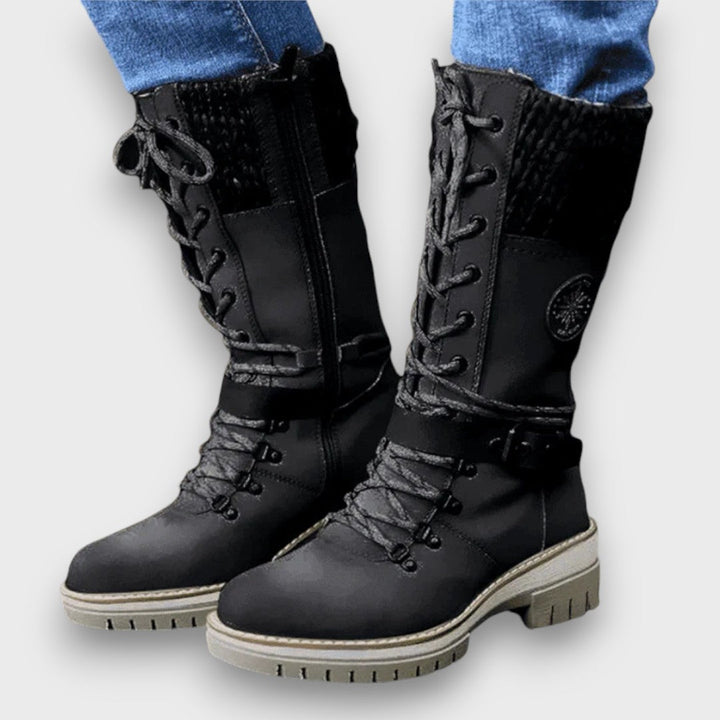 Lorraine | Lace-Up Winter Boots