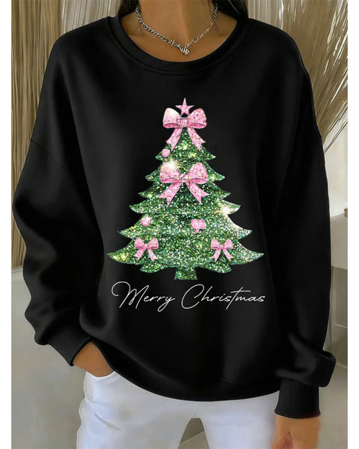 Elise | Festive Christmas Print Sweatshirt