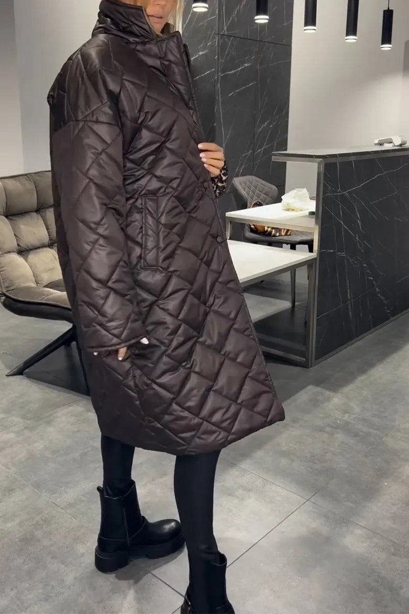 Elaine | Reversible Quilted Winter Coat