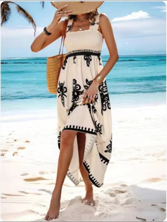 Noor™ | Zomerse Jurk met Speelse Print