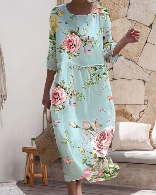 Elegante Bloemenjurk