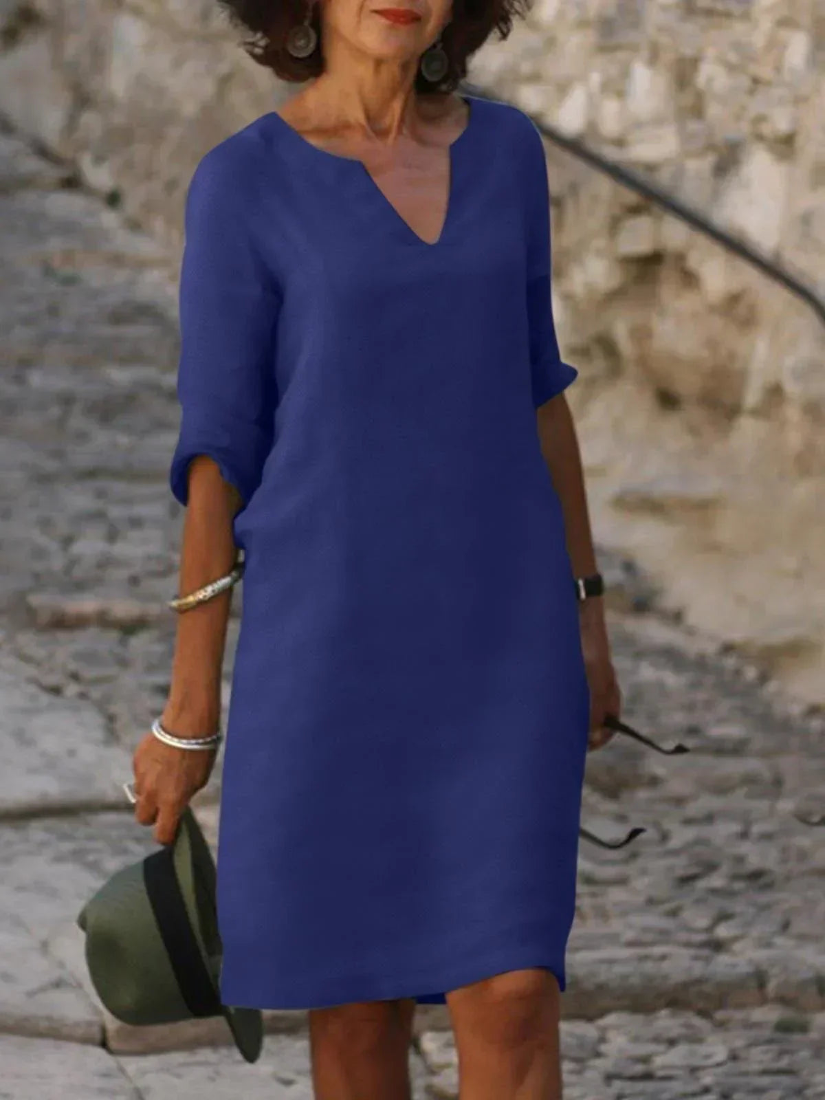 Celeste™ | V-hals Jurk