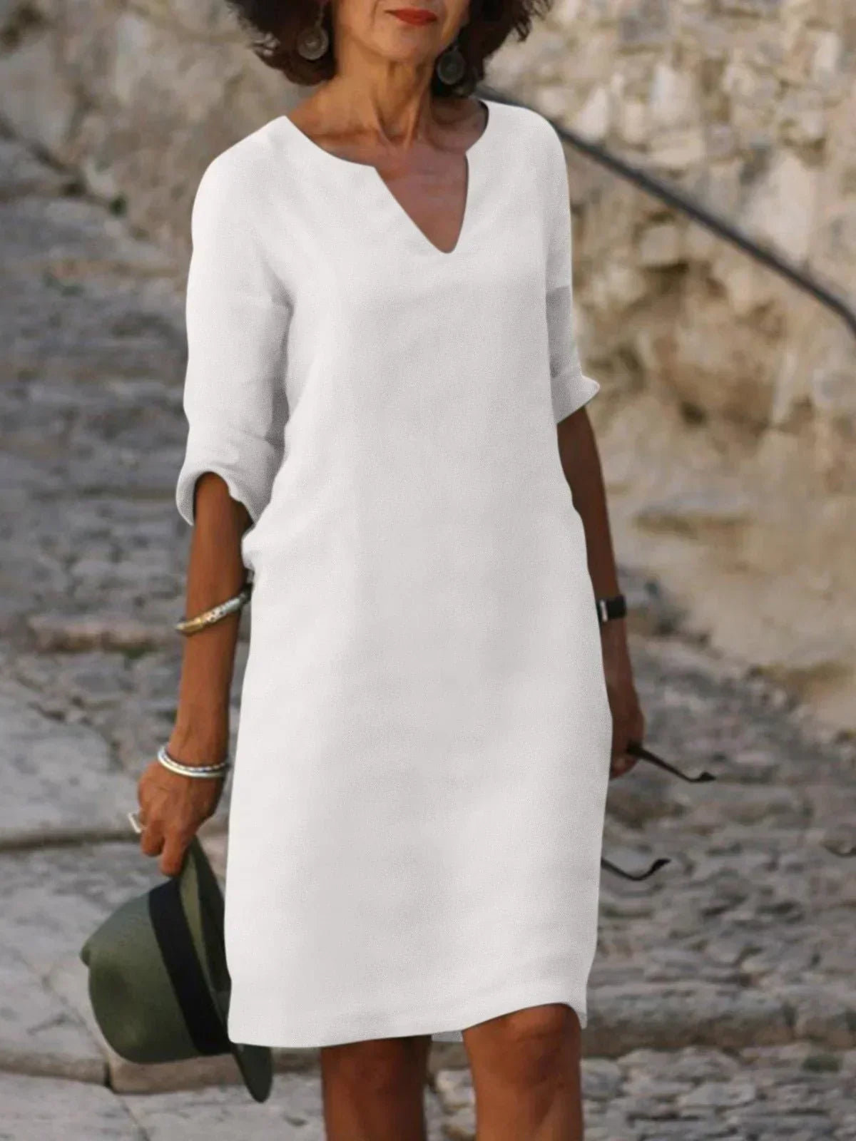 Celeste™ | V-hals Jurk