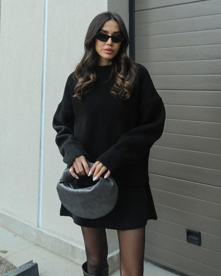 Elise | Knit Sweater & Skirt Set