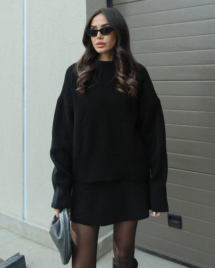 Elise | Knit Sweater & Skirt Set