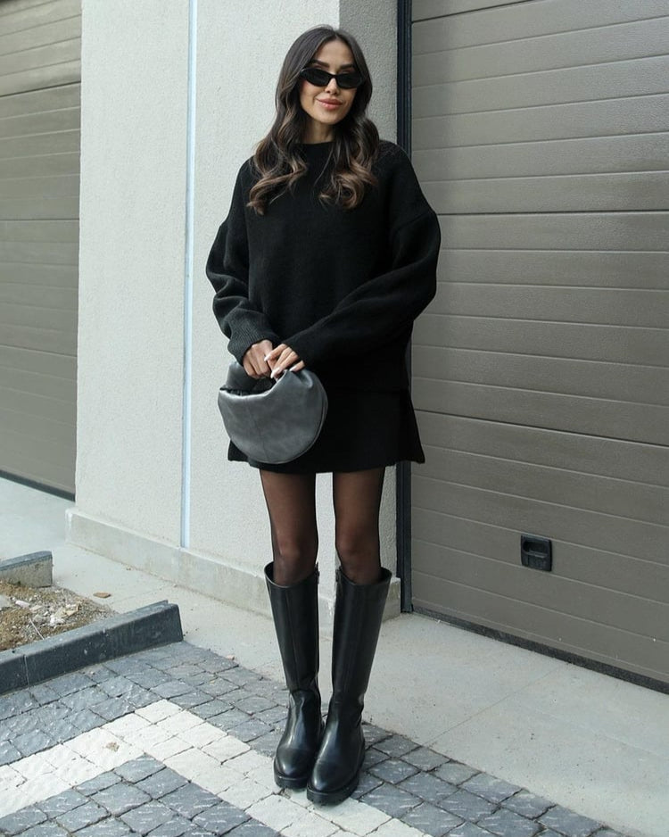 Elise | Knit Sweater & Skirt Set