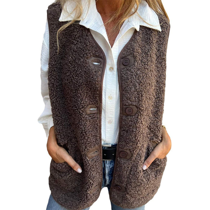 Amelia | Button Down Soft Vest