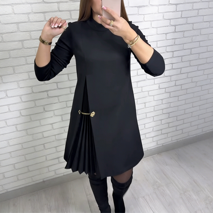 Marielle | Pleated Midi Dress